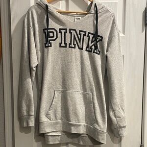 VS Light Gray Oversized Small Hoodie